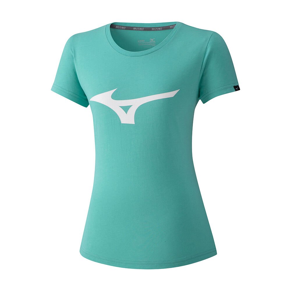 Womens Mizuno RB Running T-Shirts Turquoise Philippines (VAOISD436)